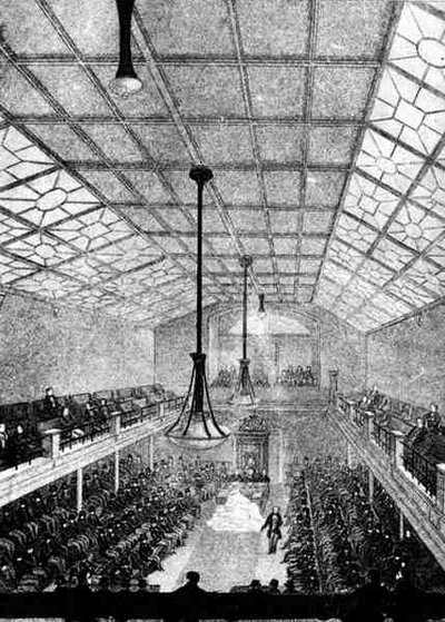 Thomas Duncombe (1796-1871) überreicht seine Petition dem Parlament, 1842 von English School